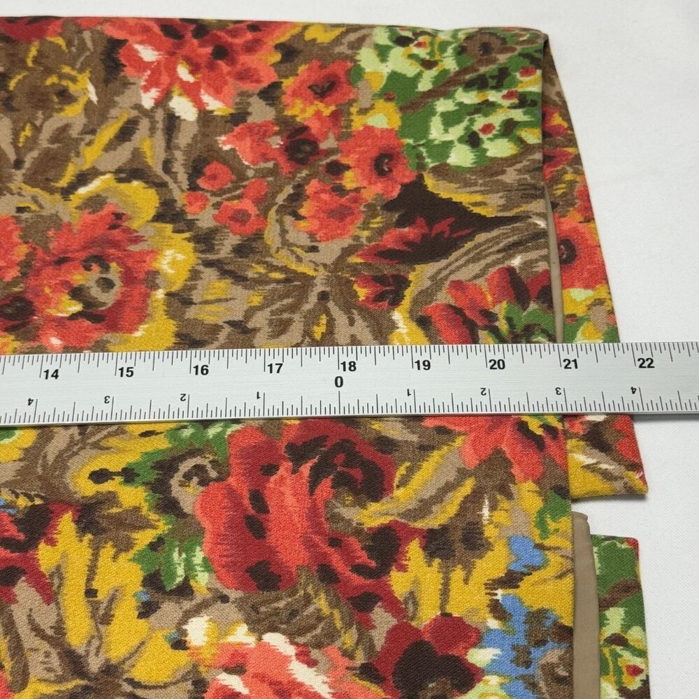 Talbots Petite Floral Pencil Skirt Mid Length Women 10P Multicolor - Picture 4 of 8
